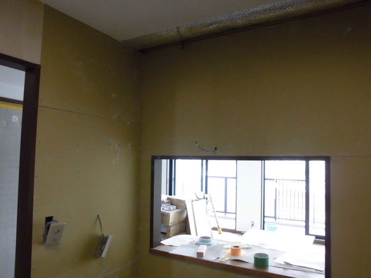 キッチン据え付け前　1