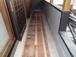 ベランダ改修工事①