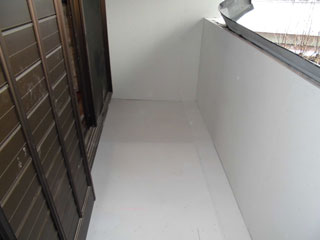 ベランダ改修工事④