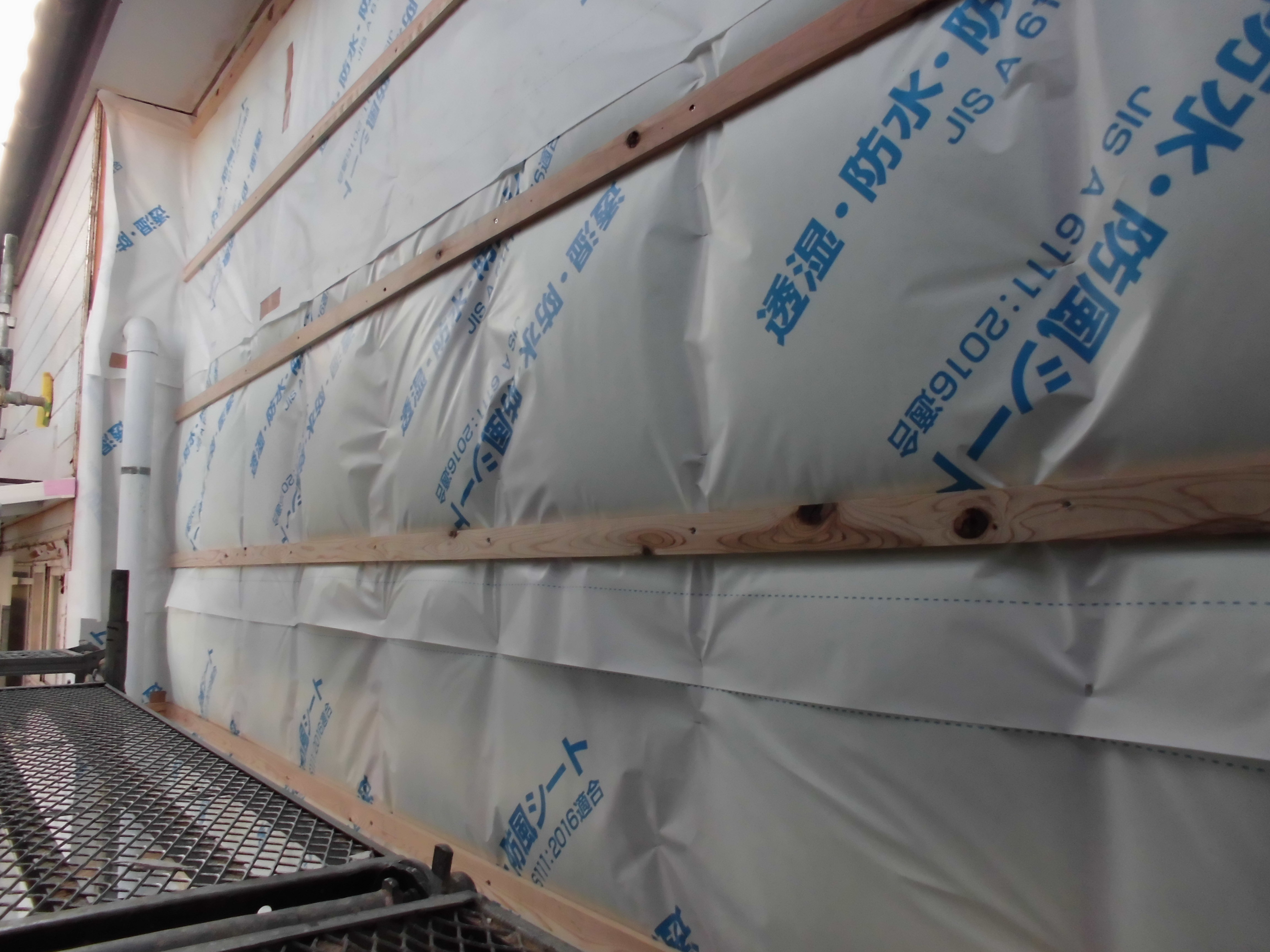 外壁改修工事その1